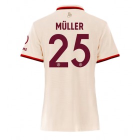 Dámské fotbalový oblečení Bayern Munich Thomas Muller #25 Tretí košile 2024-25 Krátkým Rukávem